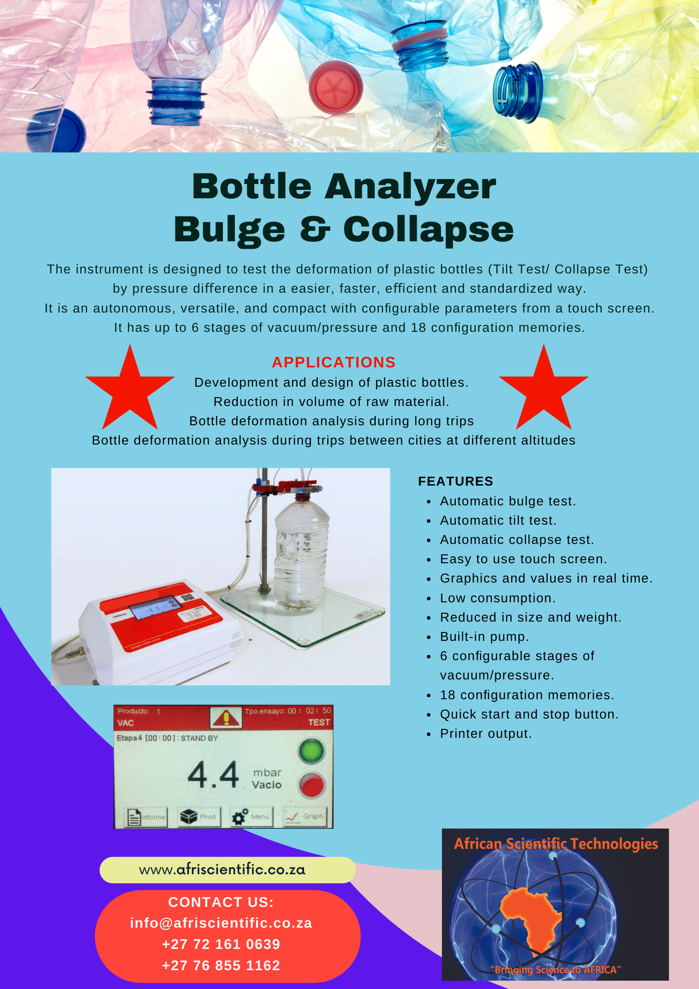 AST Bottle Analyzer AST Bottle Analyzer