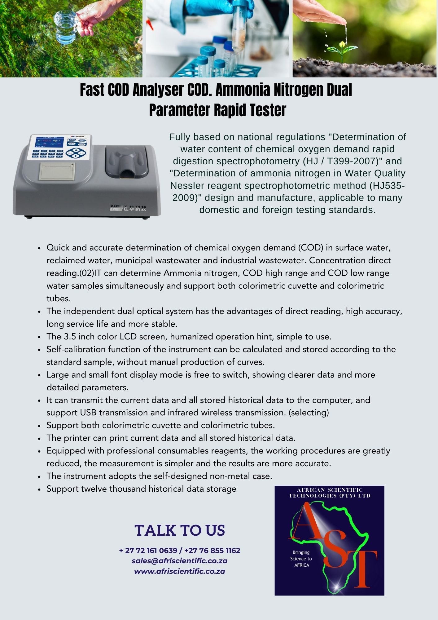 AST COD Analyser AST COD Analyser