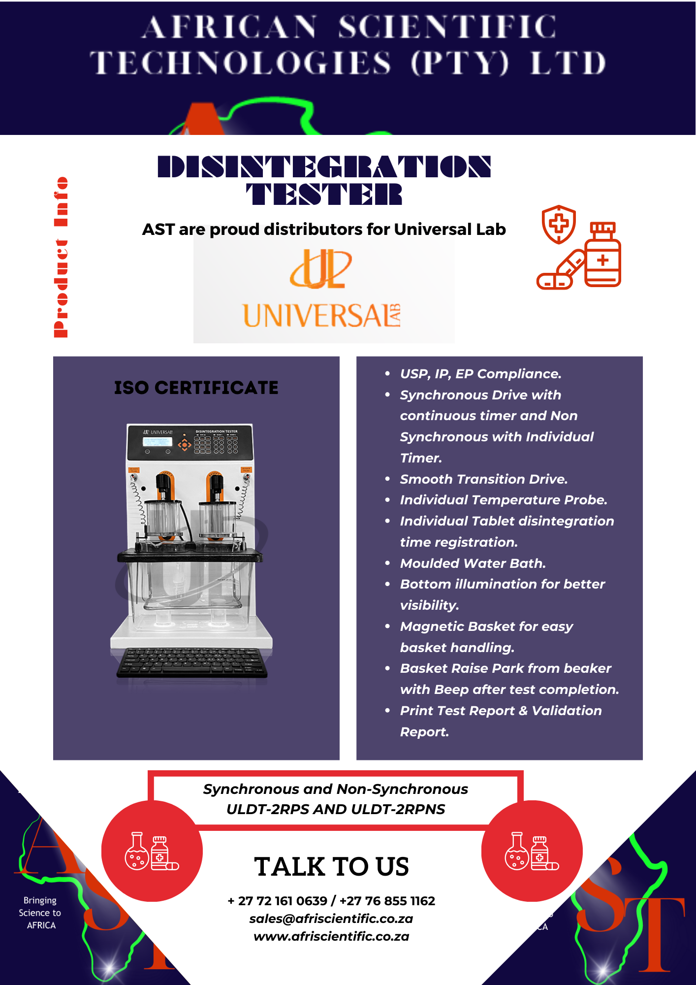 AST Disintegration Tester AST Disintegration Tester