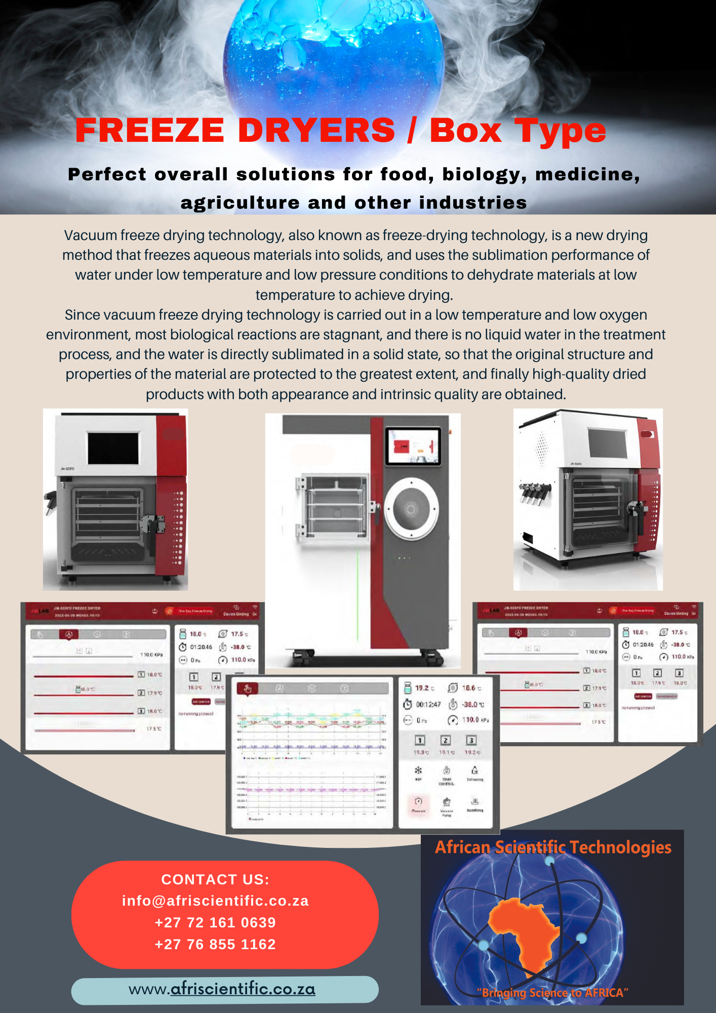 AST Freeze Dryers AST Freeze Dryers