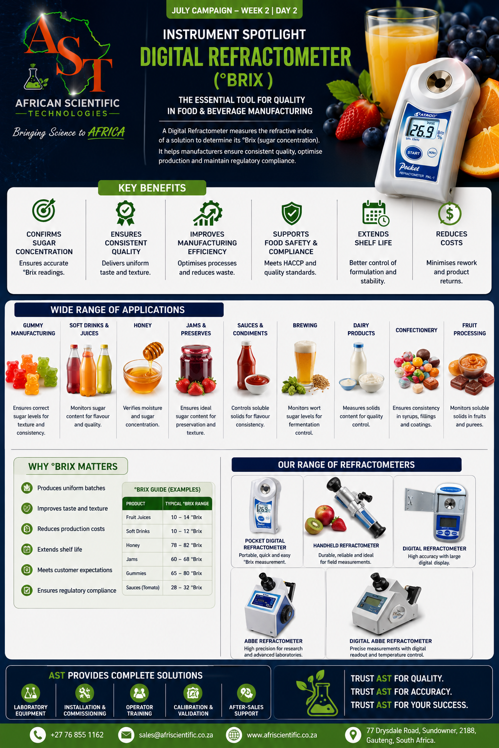 AST Refractometer Campaign for Food and Bev 2026 AST Refractometer Campaign for Food and Bev 2026