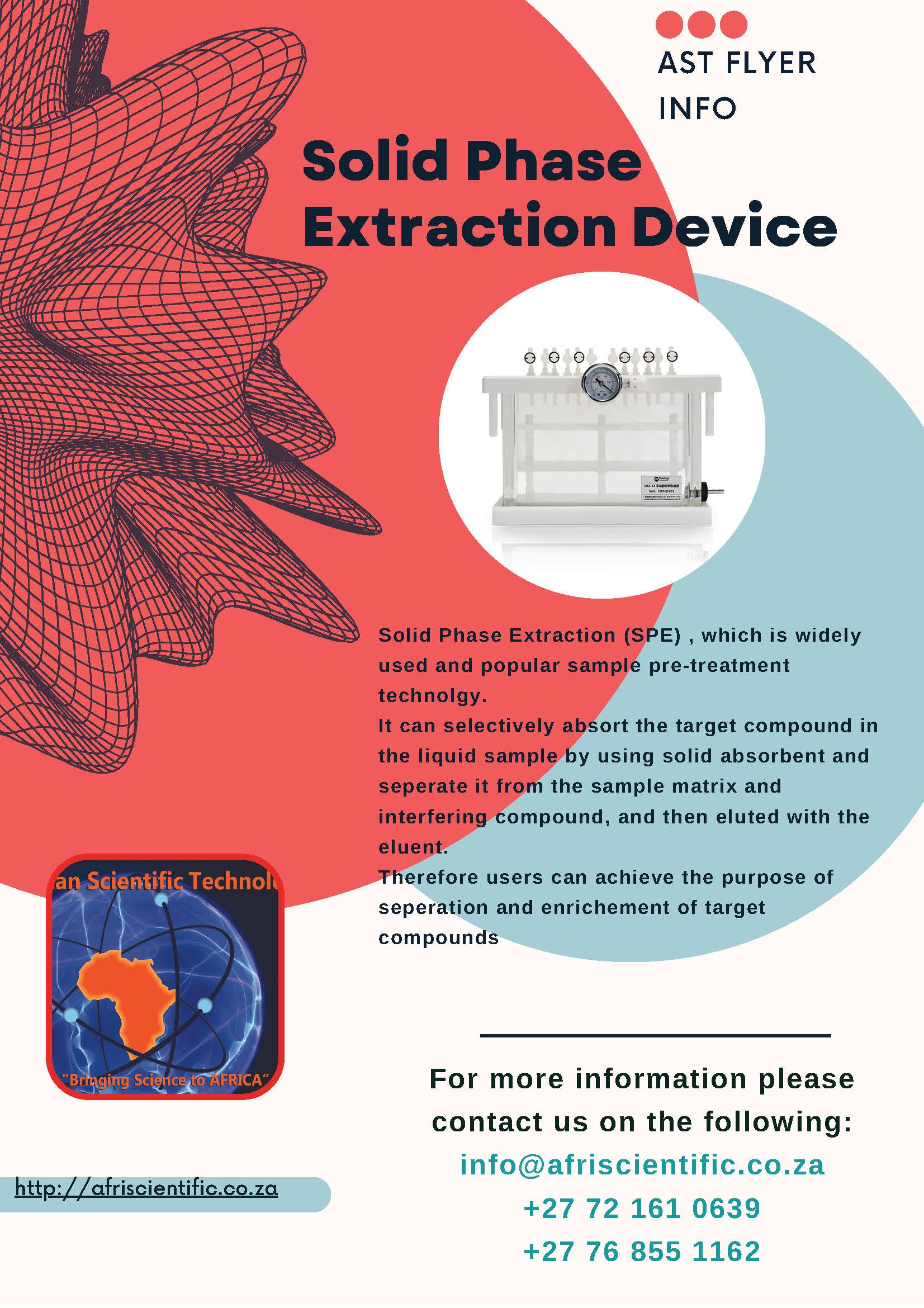 AST Solid Phase Extraction Device AST Solid Phase Extraction Device