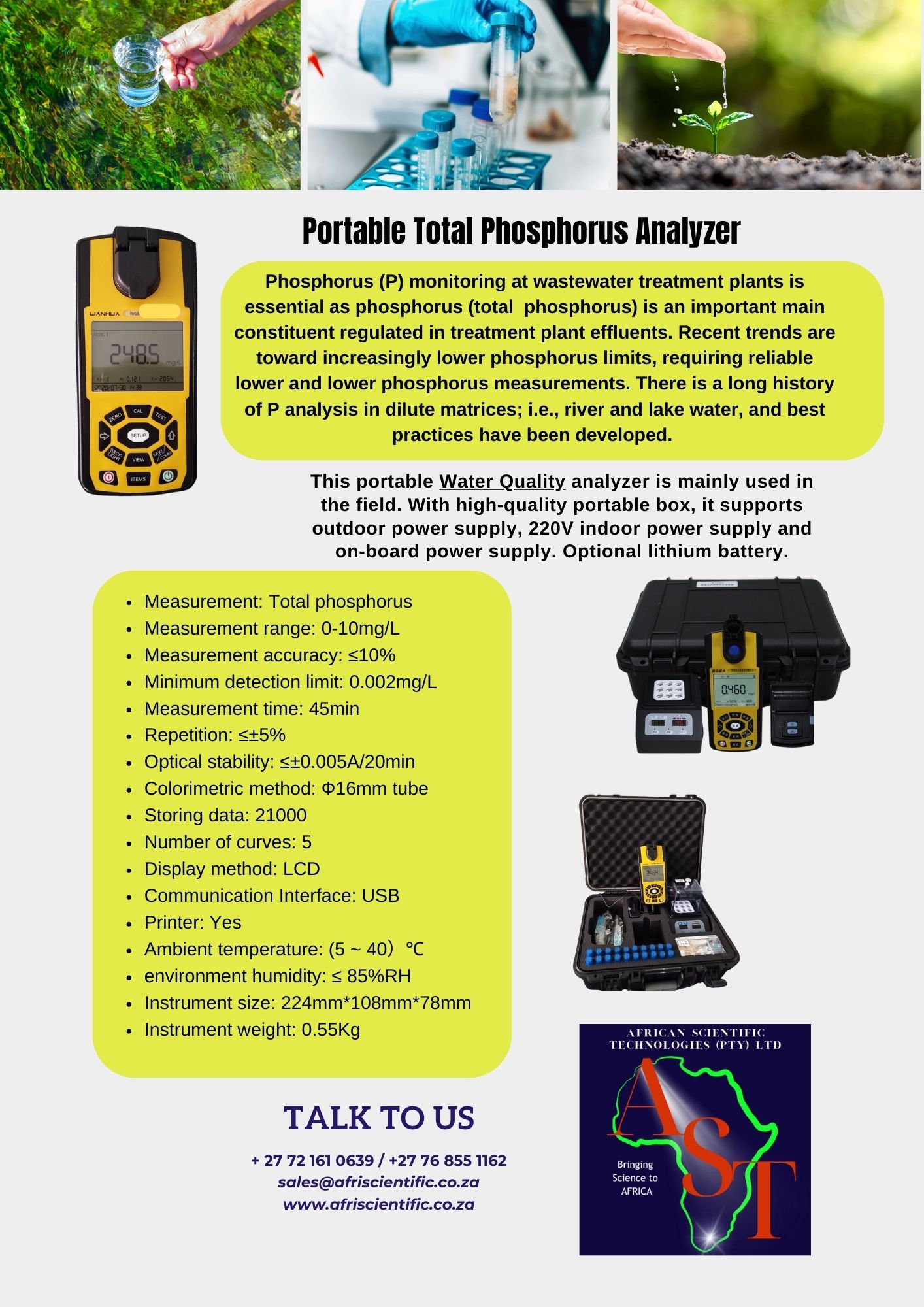 AST Total Phosphorus Analyser (1) AST Total Phosphorus Analyser (1)