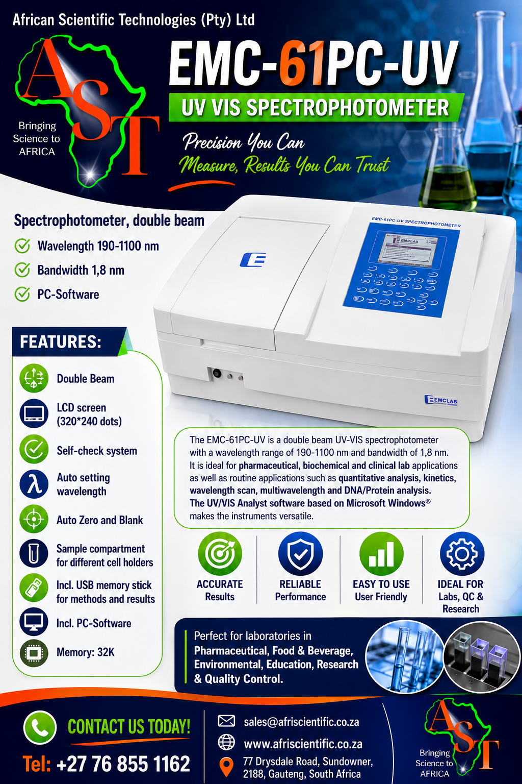 AST UV VIS EMC 3 AST UV VIS EMC 3