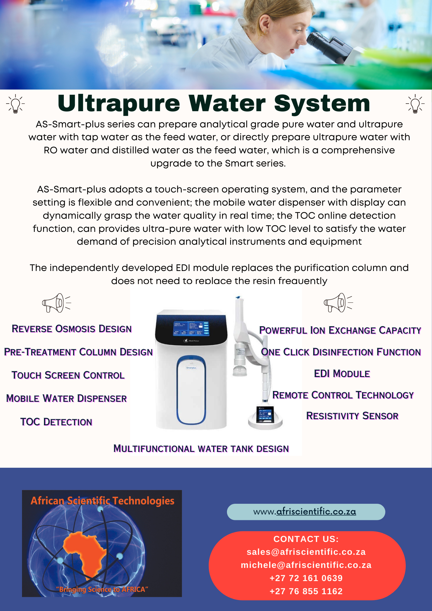 AST Ultrapure Water AST Ultrapure Water