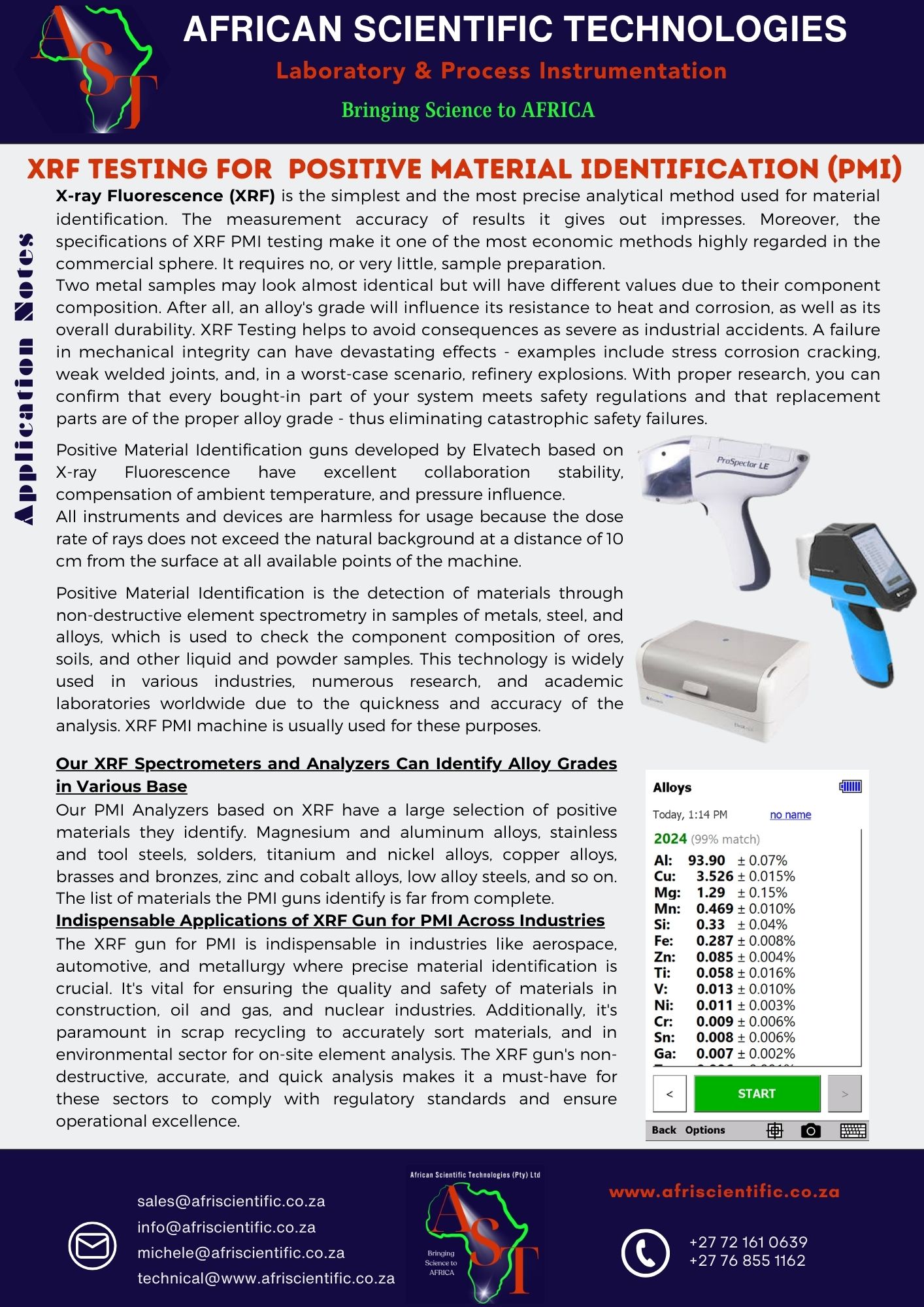 AST XRF Material Identification (1) AST XRF Material Identification (1)