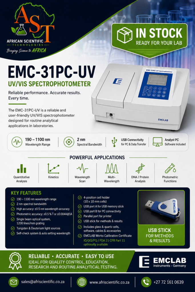 AST EMC UV VIS 31PC Stock AST EMC UV VIS 31PC Stock