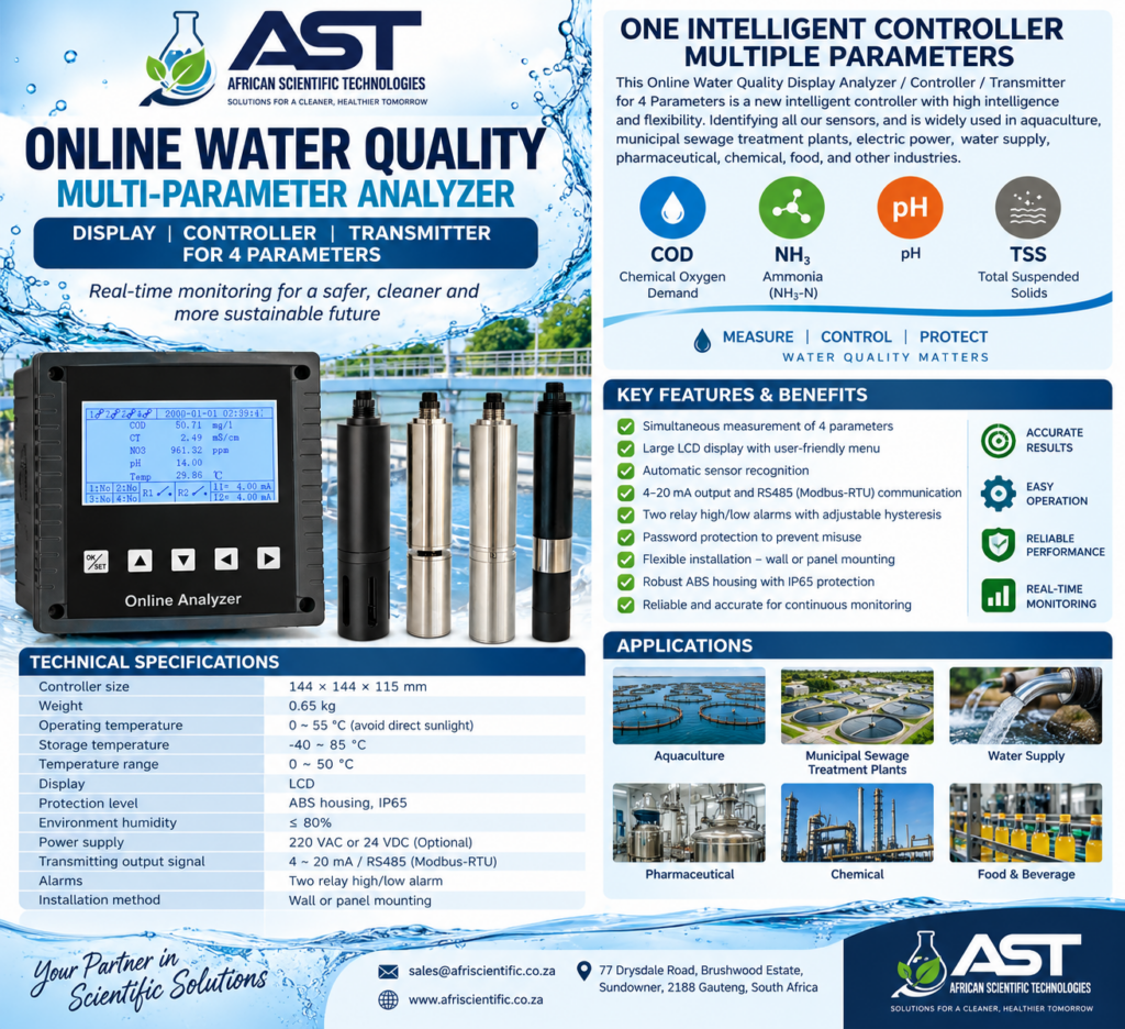 AST Online Water Quality Multi Purpose Analyzer